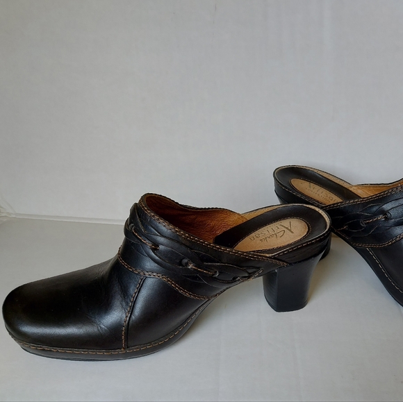 Clarks Atisan Mule  clog shoes - Picture 2 of 6
